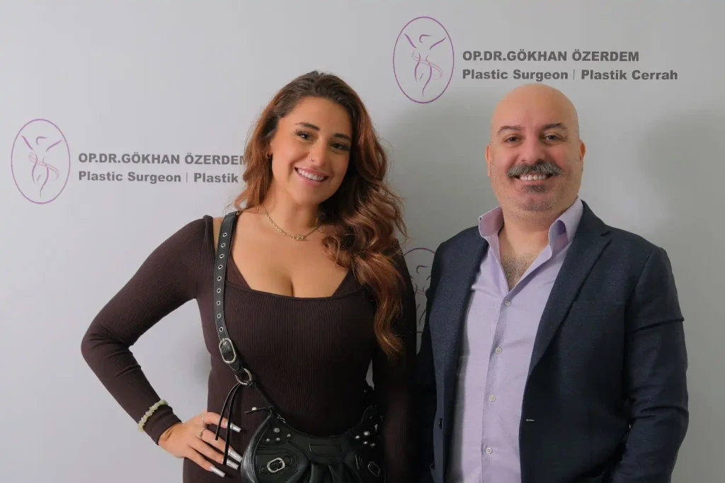Antalya estetik cerrah Op Dr Gökhan Özerdem hastaları ile Case 2 Burun Estetiği